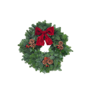 Classic Natural Wreath M (50-55cm wide)