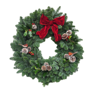 Classic White Wreath XL (75-80cm wide)