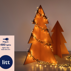 Warm White 480 LED plug-in - 14m