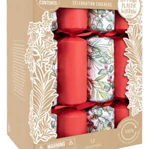 Sprig Christmas Crackers (Box of 12)