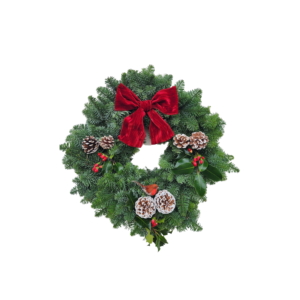 Classic White Wreath M (50-55cm wide)